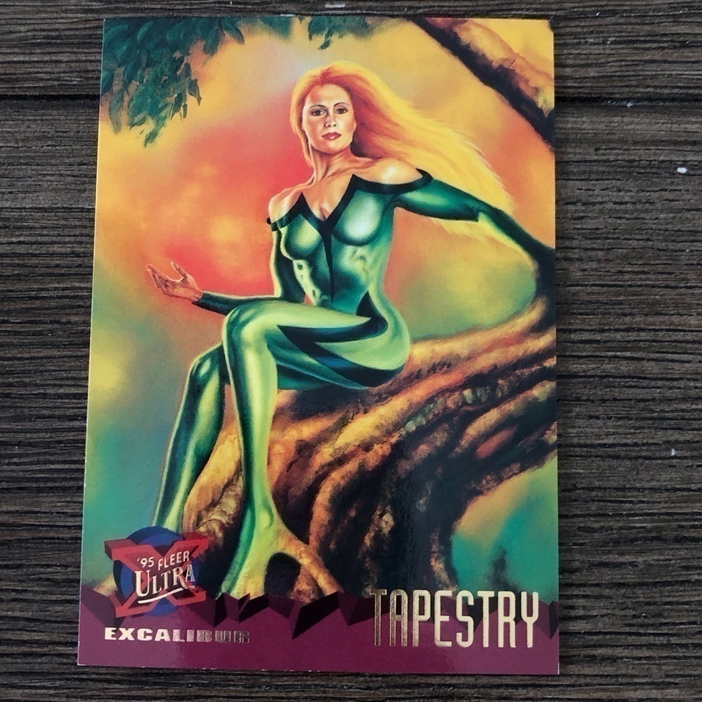 X-Men ’95 Fleer Ultra trading card: Excalibur: Tapestry #69